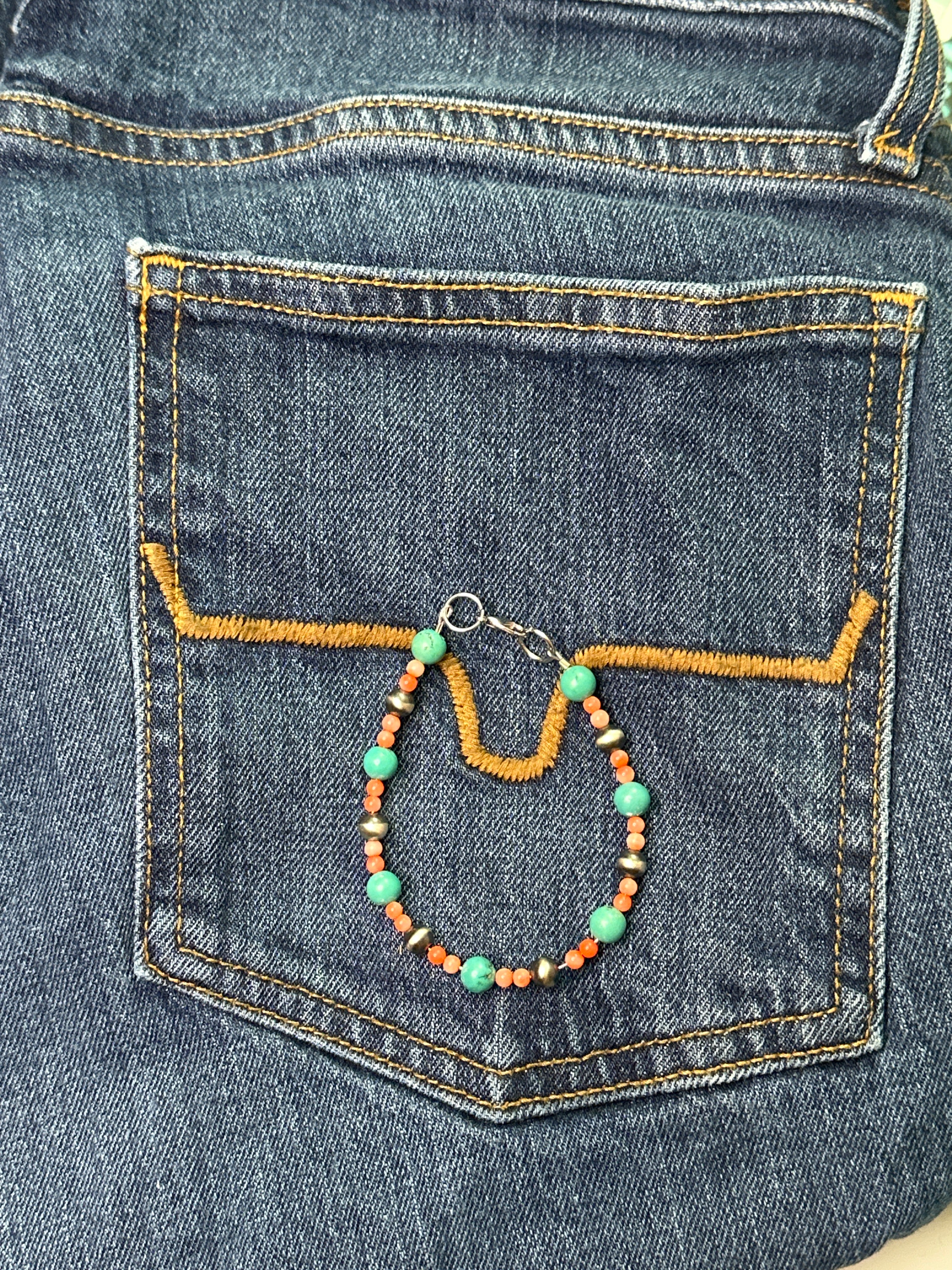 The Piper Orange Bracelet